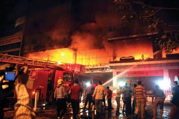 17 قتيلا في حريق داخل فندق في كردستان العراق