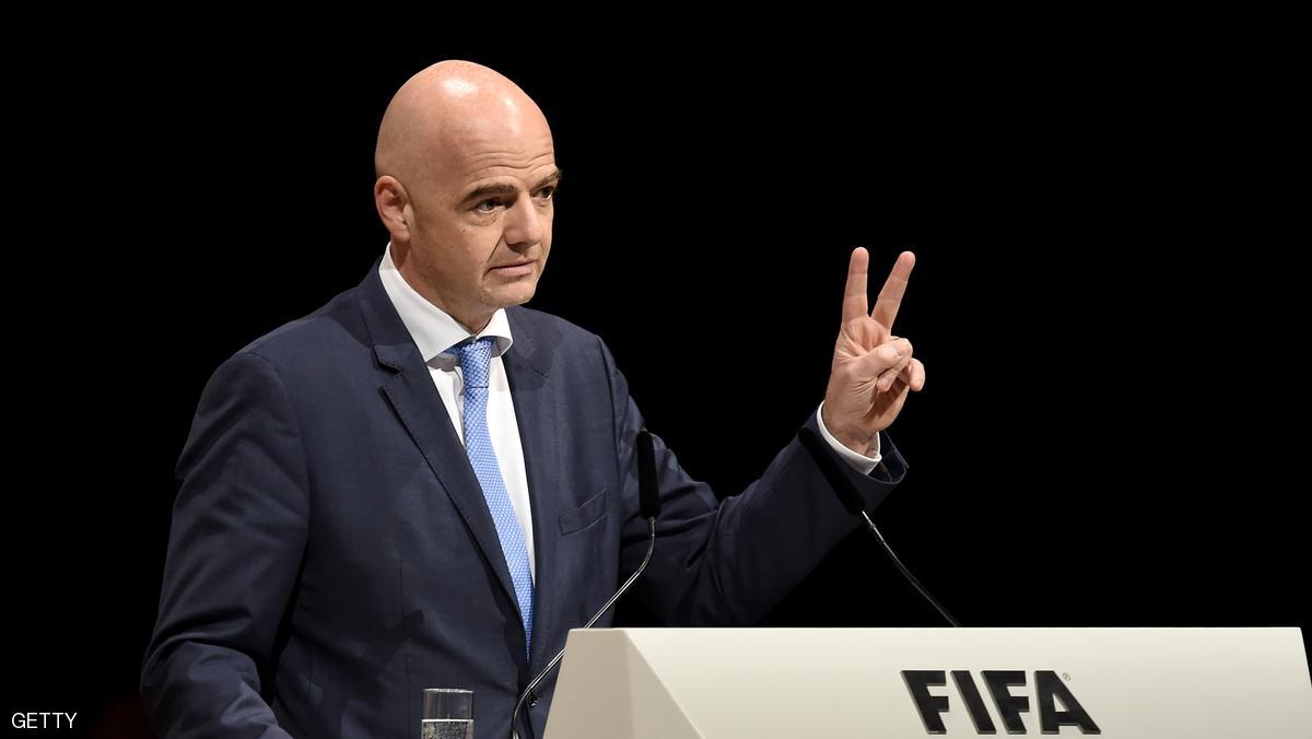 السويسري إنفانتينو رئيسا جديدا لـ"الفيفا"