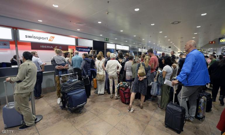إعادة فتح مطار بروكسل جزئيا غد الأحد