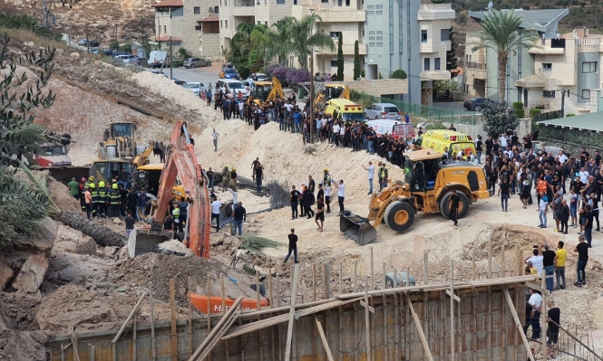إصابات خطيرة إثر انهيار جدار على عمال بكفر كنا