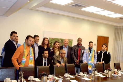 صور: وفد مغربي في إسرائيل