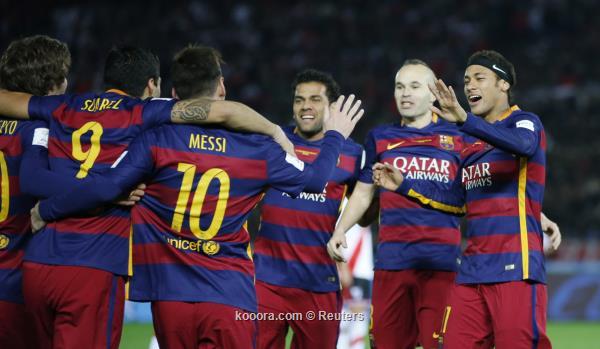 برشلونة يسحق ريفر بليت ويتوّج بكأس العالم الاندية