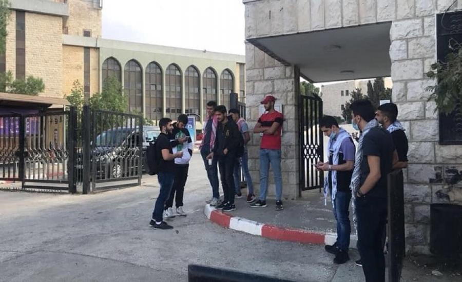 مجلس جامعة بيرزيت يستنكر استمرار الإغلاق القسري للجامعة