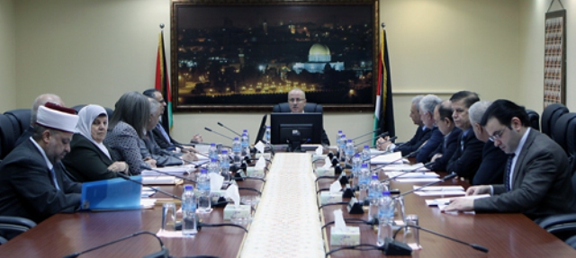مجلس الوزراء يصادق على مشروع تأهيل المدخل الشرقي لطريق بيتين-رام الله مجلس الوزراء