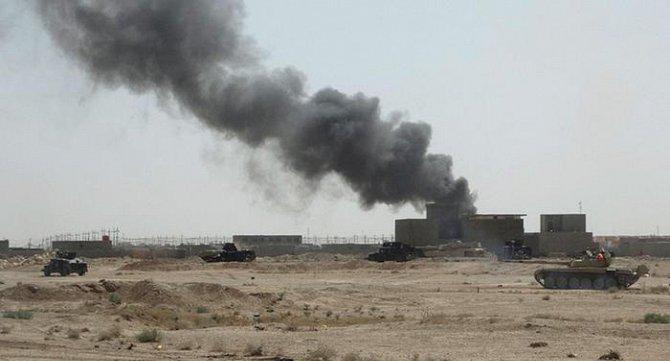 هجوم واسع لداعش على الرمادي داعش