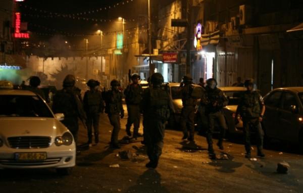 اعتقال مواطن وإصابات بالاختناق في جنين الاحتلال