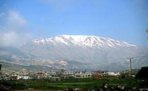 سقوط صاروخين في الجولان صواريخ في الجولان