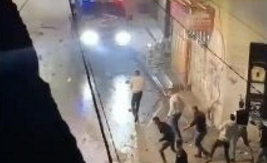 مواجهات واشتباكات بين الأجهزة الأمنية ومسلحين بمخيم جنين