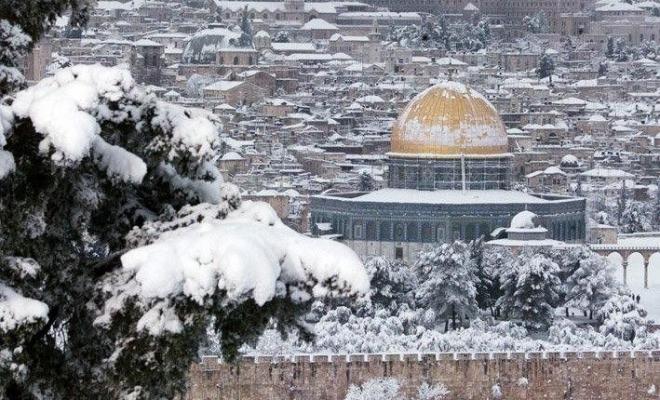 راصد جوي: عاصفة القدس الثلجية يوم الأربعاء المقبل