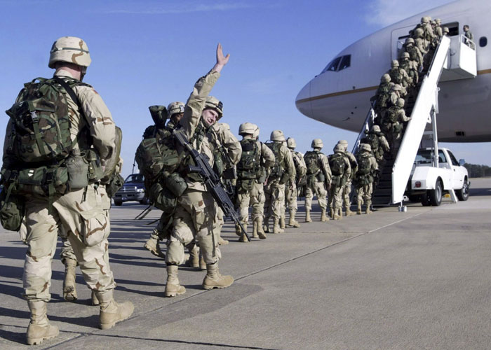 خلال أسابيع.. 1500 جندي ينتشرون في العراق جنود أمريكيين