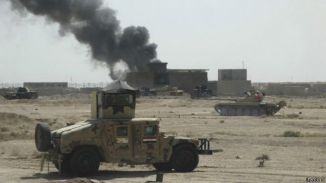 تنظيم "الدولة الإسلامية" يشن هجوماً عنيفاً على الرمادي صورة توضيحية