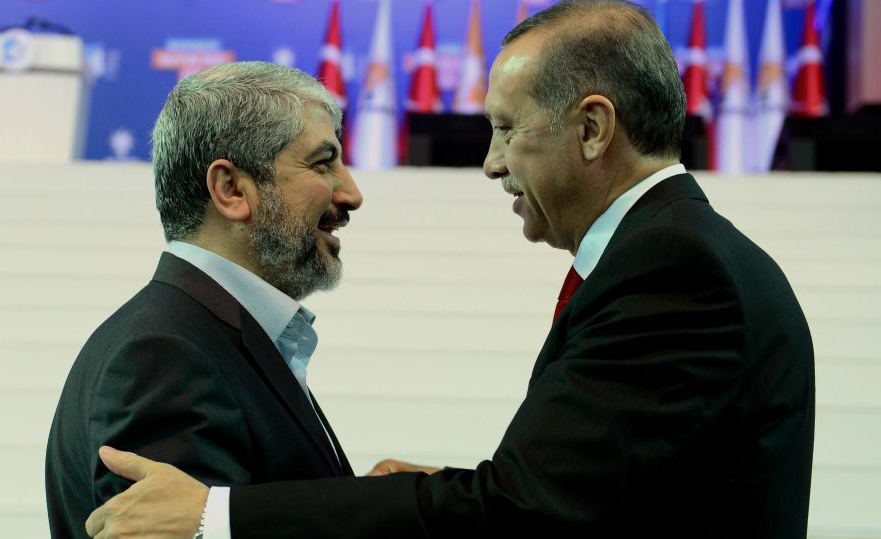 أنباء عن لقاء مشعل بـِ أردوغان اليوم مشعل وأردوغان