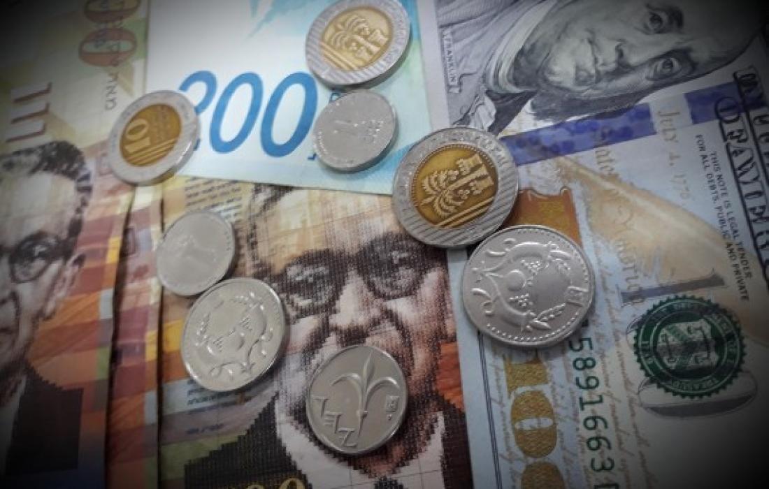 أسعار العملات مقابل الشيكل اليوم الخميس