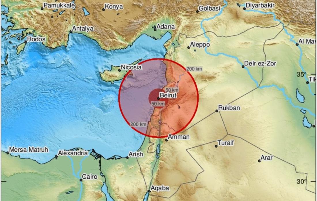 مواطنون بالضفة يشعرون بهزة أرضية ضربت الســواحل اللبنانية