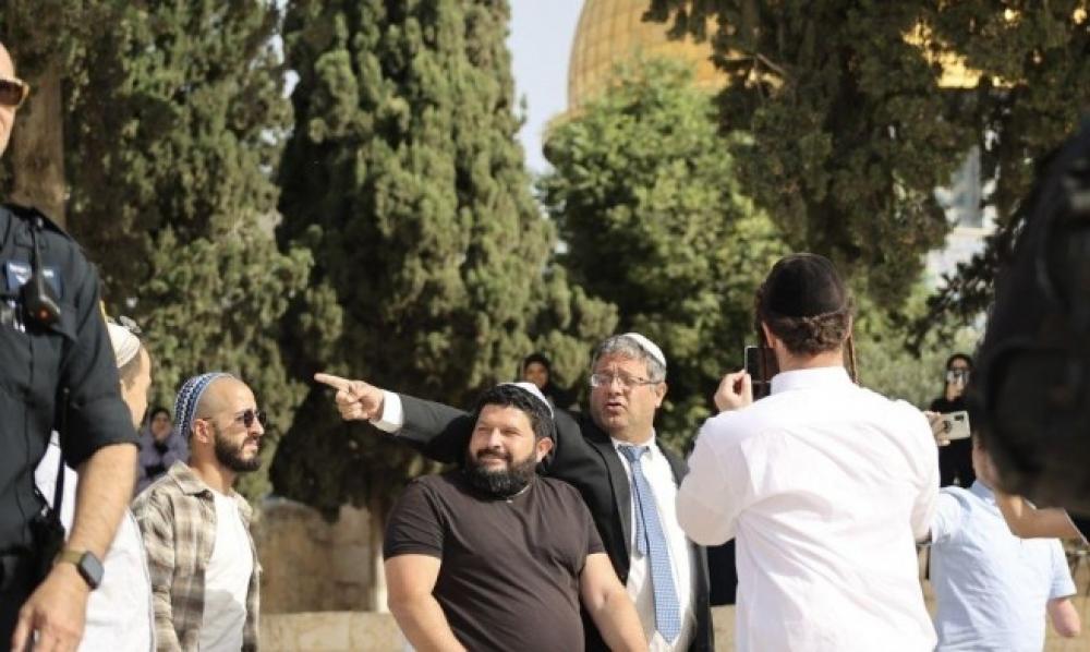 "بن غفير" يقتحم المسجد الأقصى بحماية مشددة