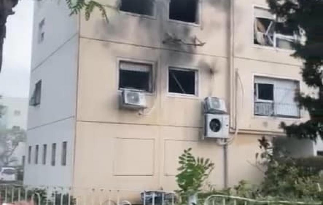 الاعلام العبري: 54 اصابة اثنين منها خطيرة جراء قصف عسقلان واسدود