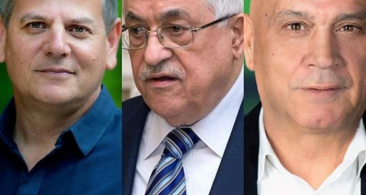 عباس يلتقي وزيرين بحكومة الاحتلال في رام الله 