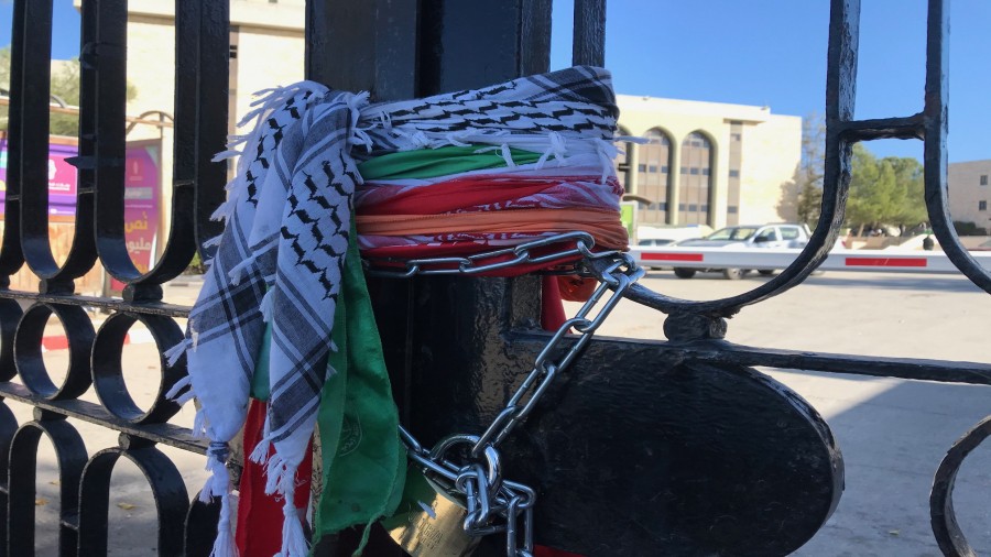 الحركة الطلابية ببير زيت تتجه للتصعيد بعد فشل الحوار