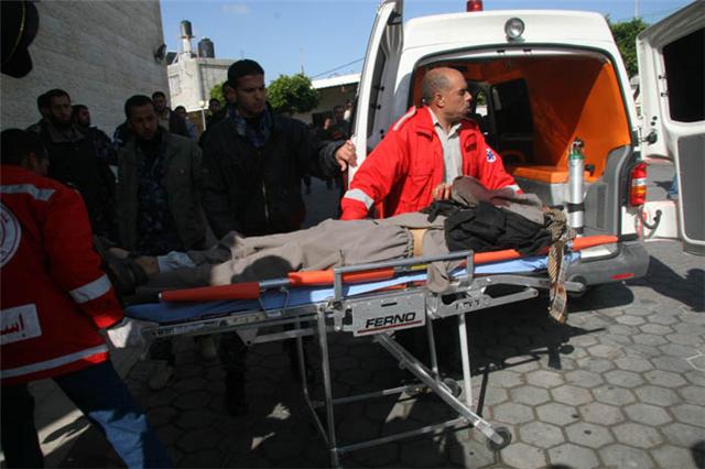 3 إصابات إحداها خطرة في انفجار بخانيونس انفجار