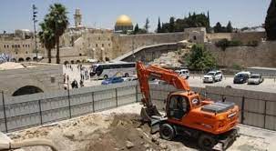 أوقاف القدس: حفريات إسرائيلية مريبة وغامضة بمحيط المسجد الأقصى