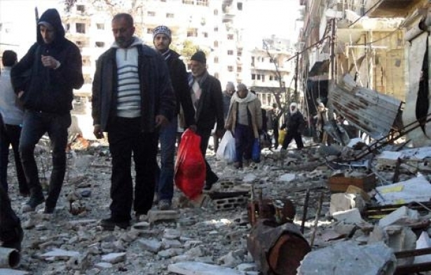 صورة أرشيفية فرنسا تطالب بإجلاء المدنيين من حمص