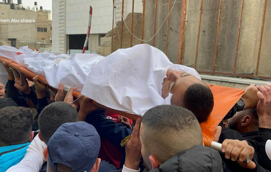 بالفيديو شهيد متأثراً بإصابته برصاص الاحتلال في جنين يرفع الشهداء منذ الأمس لأربـعة