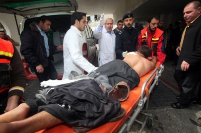 صورة أرشيفية إصابة مواطن غزة