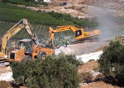 الاحتلال يقرر الإستيلاء على 2000 دونم جنوب الخليل الاحتلال