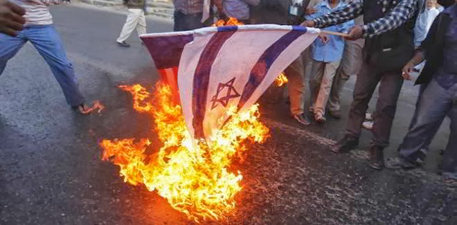 من يوقف التحريض علم اسرائيل