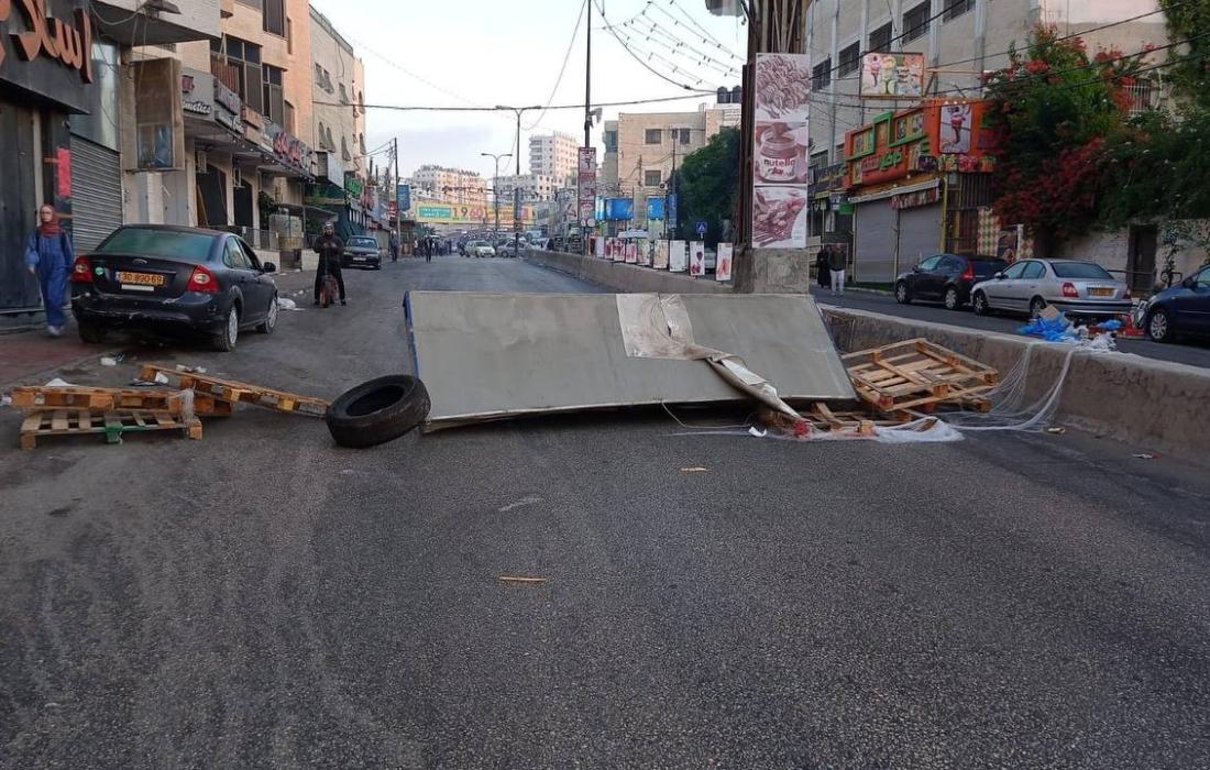 الإضراب الشامل يعم الأراضي الفلسطينية نصرةً لمخيمي شعفاط وعناتا