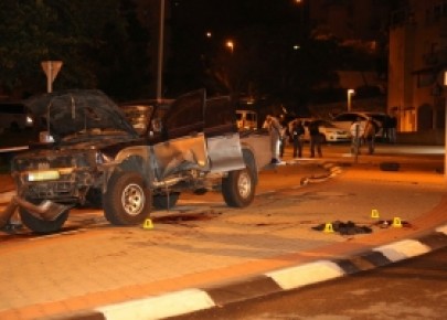 اصابة اسرائيليين في انفجار بتل أبيب اصابة اسرائييين