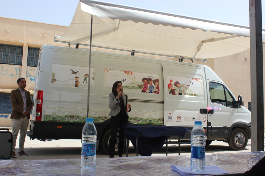 التربية والتعليم العالي وقطر الخيرية تطلقان المكتبة المتنقلة التربية والتعليم العالي وقطر الخيرية تطلقان المكتبة المتنقلة