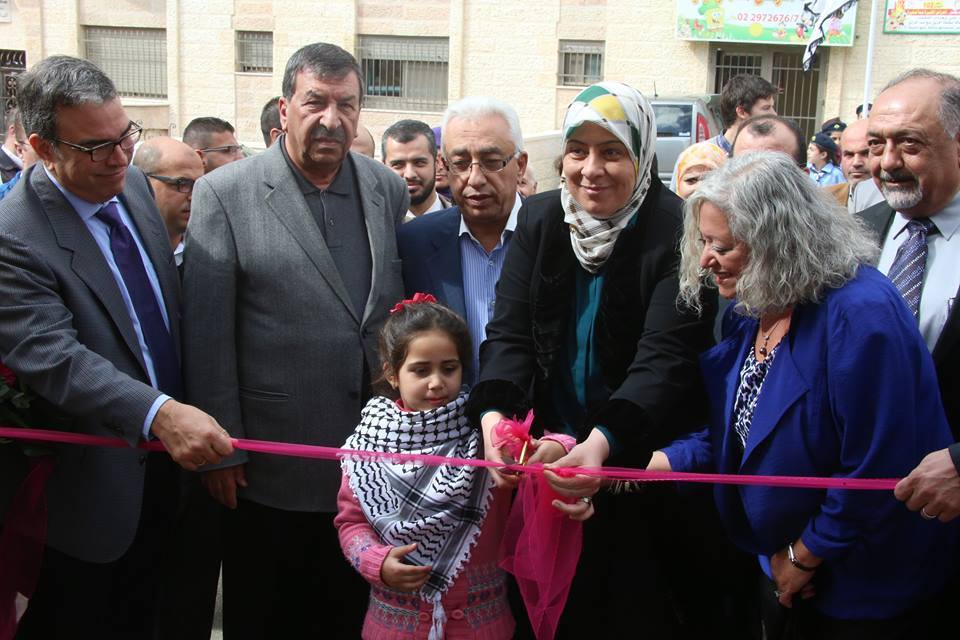 افتتاح الحديقة الترفيهية الـ14 برعاية بنك فلسطين وبلدية البيرة حديقة