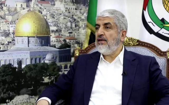 مشعل: طرحنا خيار تجميد سلاح المقاومة في غزة وهدنة طويلة