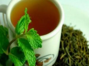 الشاي الأخضر