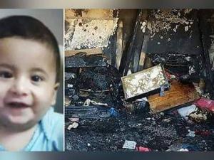 حرقوا الرضيع