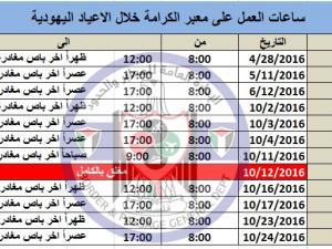 معبر الكرامة