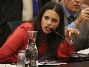 وزيرة العدل الاسرائيلية إيليت شاكيد 