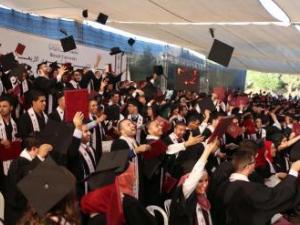 تخريج طلبة جامعة بيرزيت في الفوج الأربعين