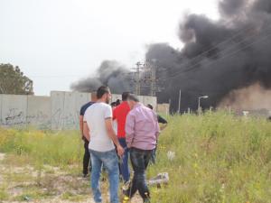 صورة الحريق