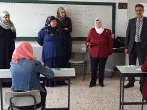وزيرة التربية