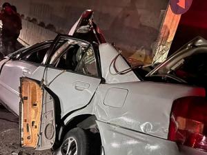 فاجعة على شارع نفق بدو: مصرع 4 شبان من رام الله في حادث طرق مروع