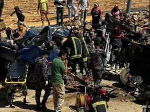 8 وفيات و13 إصابة بحادث سير في الأردن