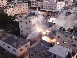 الاحتلال ينفذ عدوانا على مخيم بلاط: تفجير مقر حركة فتح ومنزل عائلة حمدان