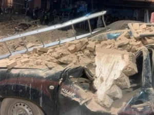 مقتل 296 وإصابة 153آخرين بزلزال ضخم في المغرب