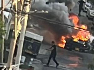 قتيلان بانفجار عبوة ناسفة بمركبة في جلجولية بالداخل
