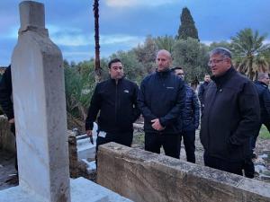 بعد اقتحام المقبرة وإزالة الخيمة: بن غفير يهدّد بهدم قبر القسّام