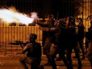 مواجهات مع الاحتلال في قرية تل جنو نابلس