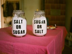 السكر الملح