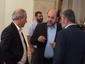 الوفد الفلسطيني بالقاهرة